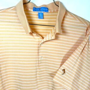Fairway & Greene Pureformance Polo Shirt Golf Mens Large Boot Ranch Country Club